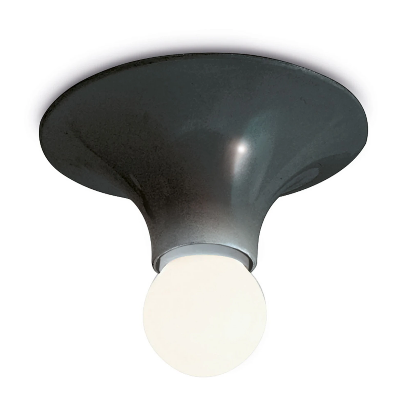 Дизайнерско осветление за таван Artemide Teti, антрацит