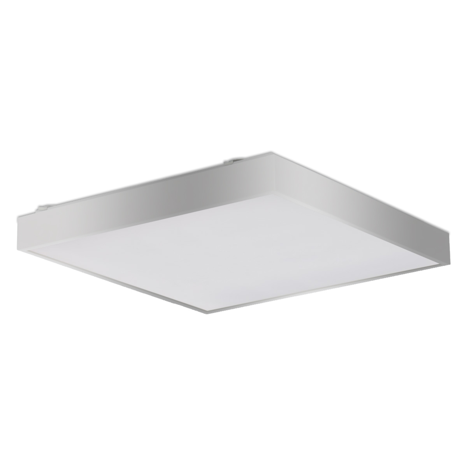 Ridi Economical LED ceiling light Q6 silver EB, for Hallway, plastic, metal, energy efficiency: A+, L: 60 cm, W: 60 cm