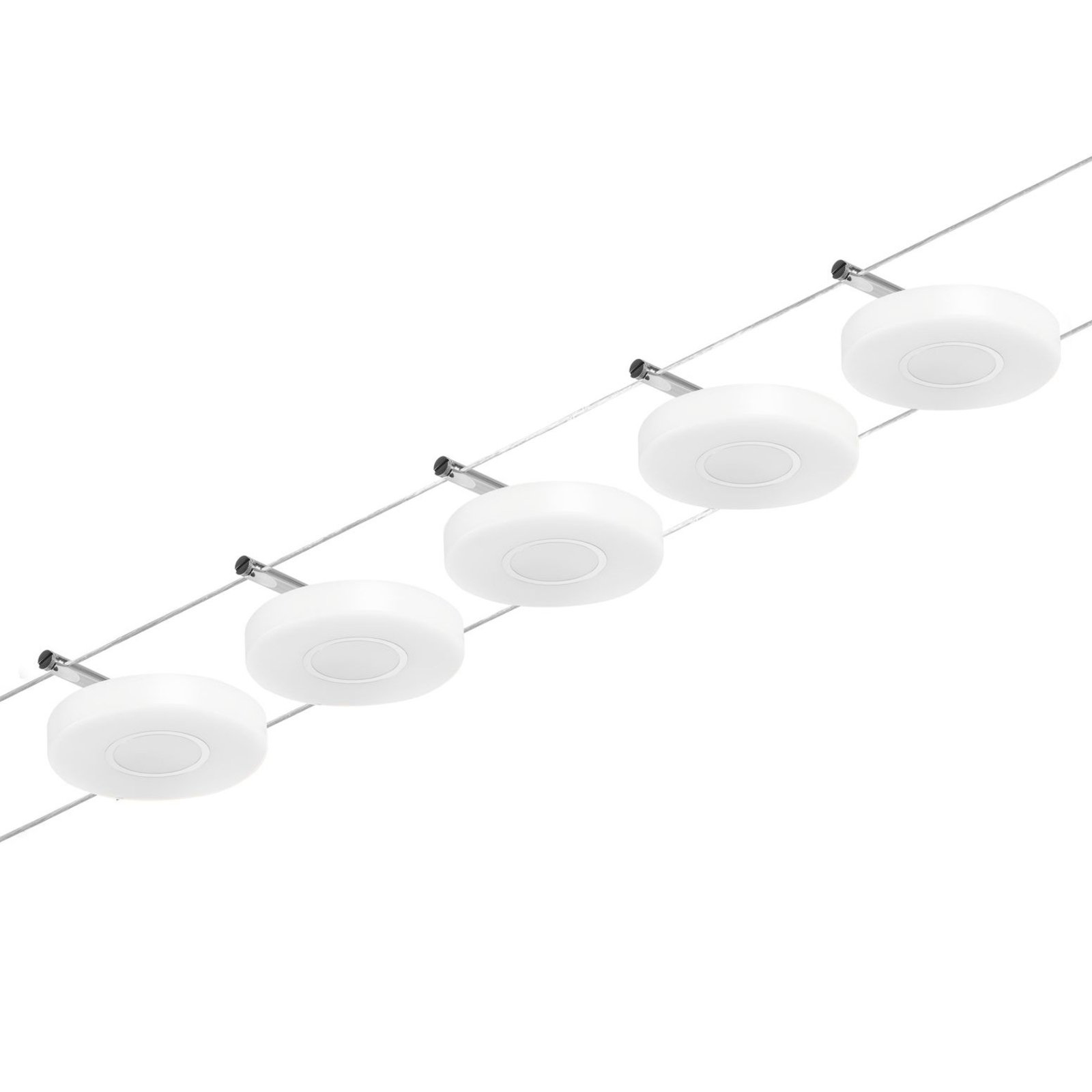 Wire DiscLED LED-Seilsystem, 5-flammig - Paulmann