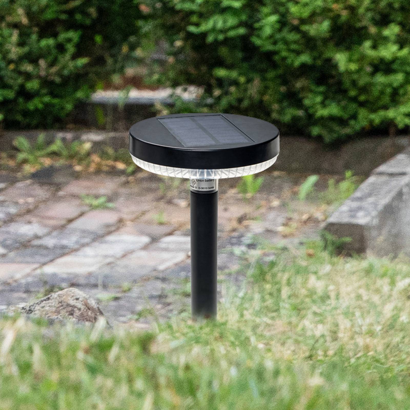 Prios Glenios LED-Solarlampe mit Erdspieß günstig online kaufen