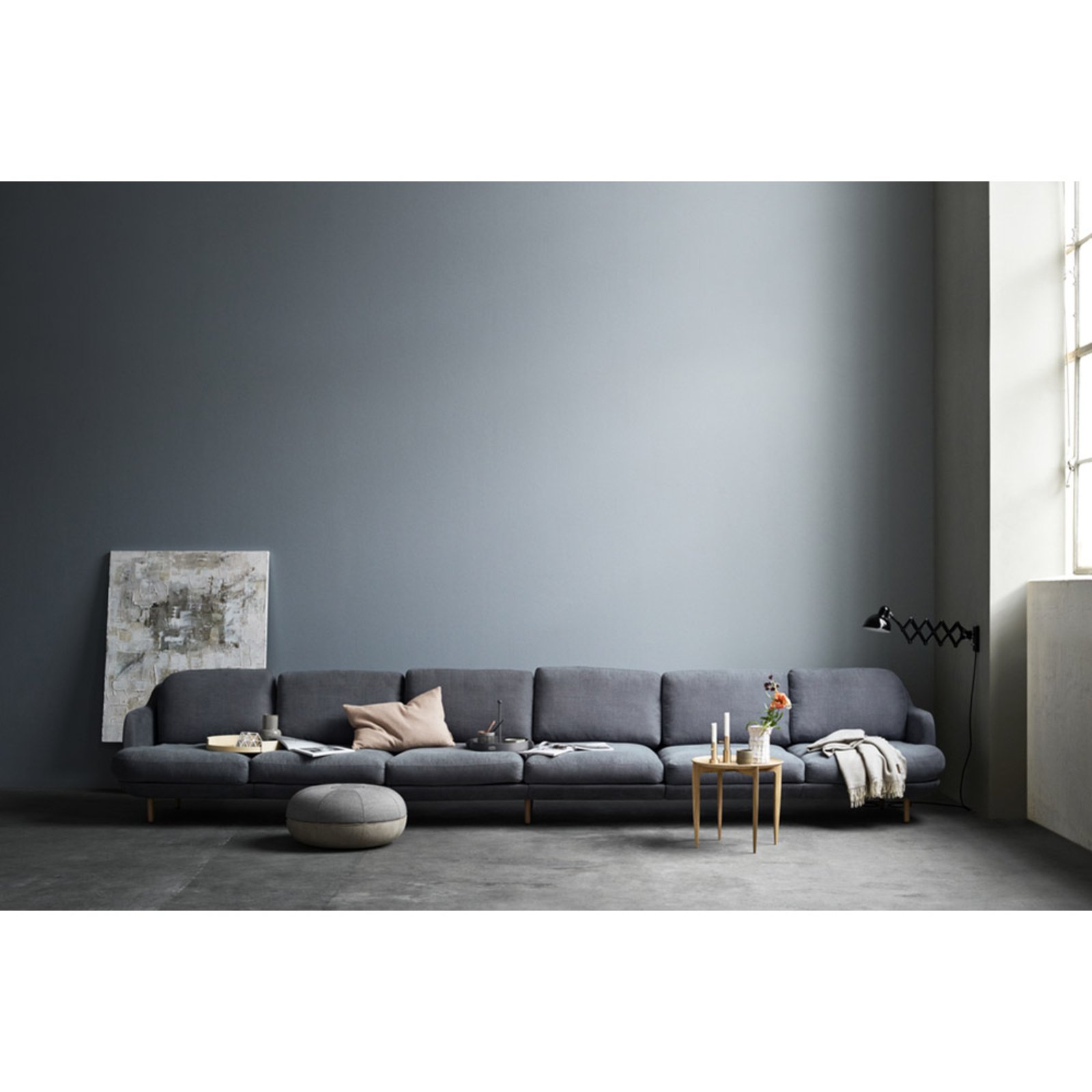 KAISER idell™ 6718-W Applique da Parete Allungabile Nero - Fritz Hansen