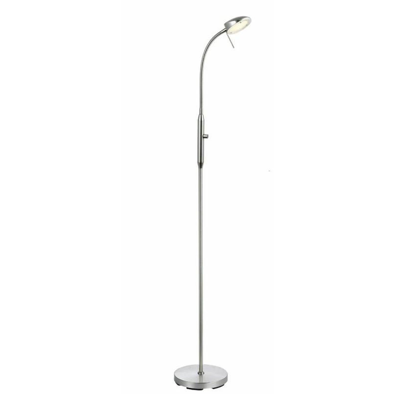 Halo Design - Vegas Floor Lamp Brushed Steel