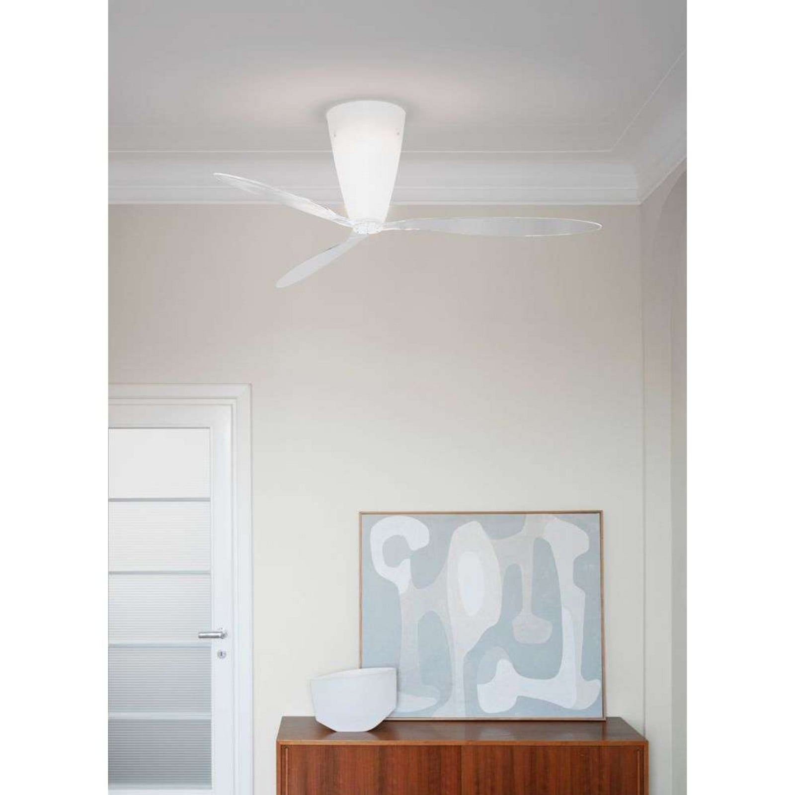 Blow Plafond Tranparent/Klar E27 Luceplan - Plast
