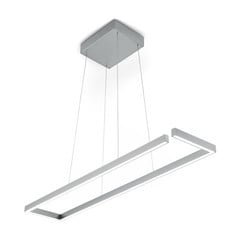 Lampa wisząca LED Marisa-100, matowy nikiel, 100 x 20 cm