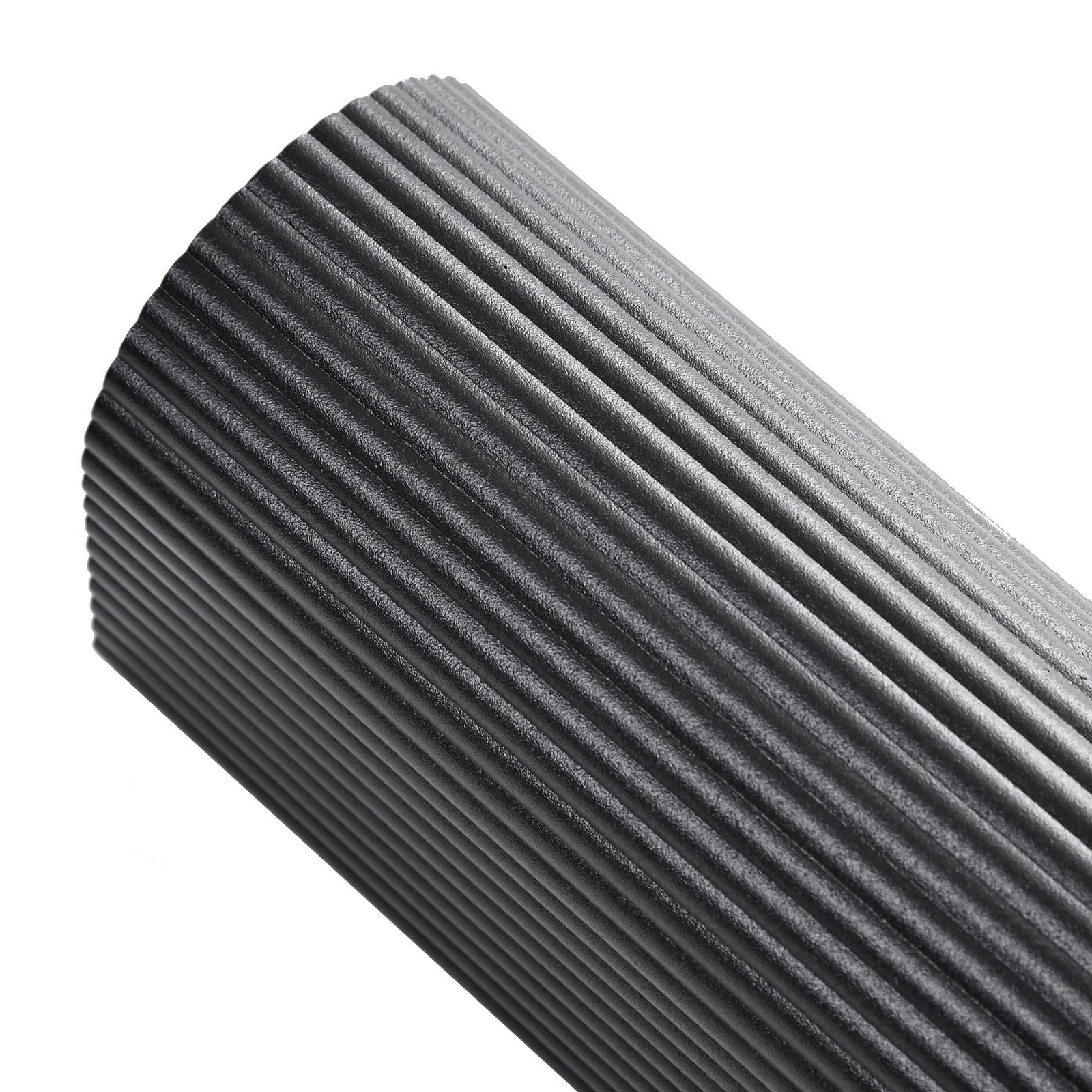 Lindby Außenwandleuchte Aluvo, anthrazit, 16 cm, IP65 Riffel