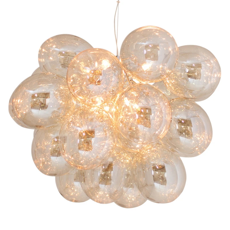 By Rydéns – Gross Grande Pendelleuchte Ø62 Amber