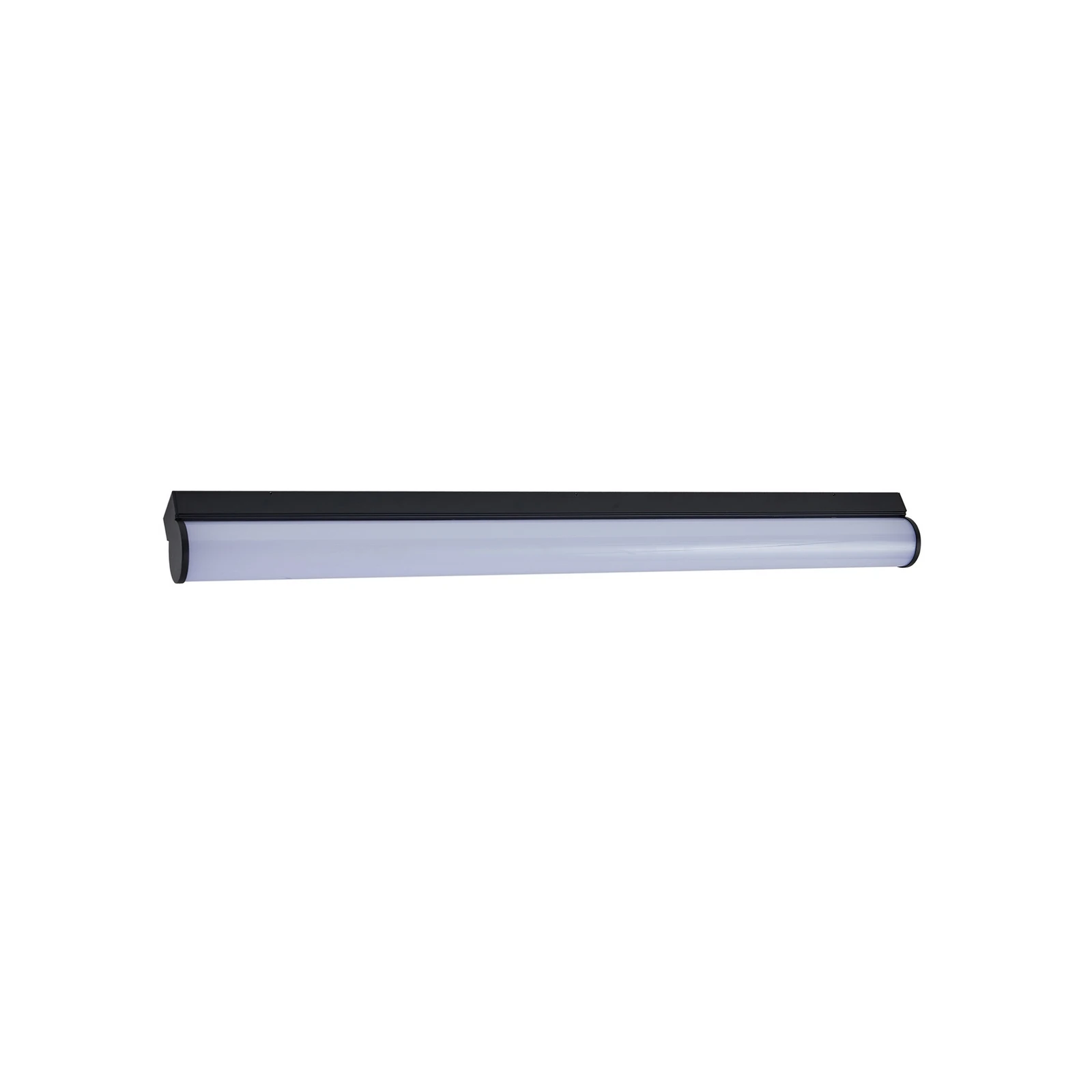 Lucande applique LED per il bagno Vilmara, nero, metallo, IP44