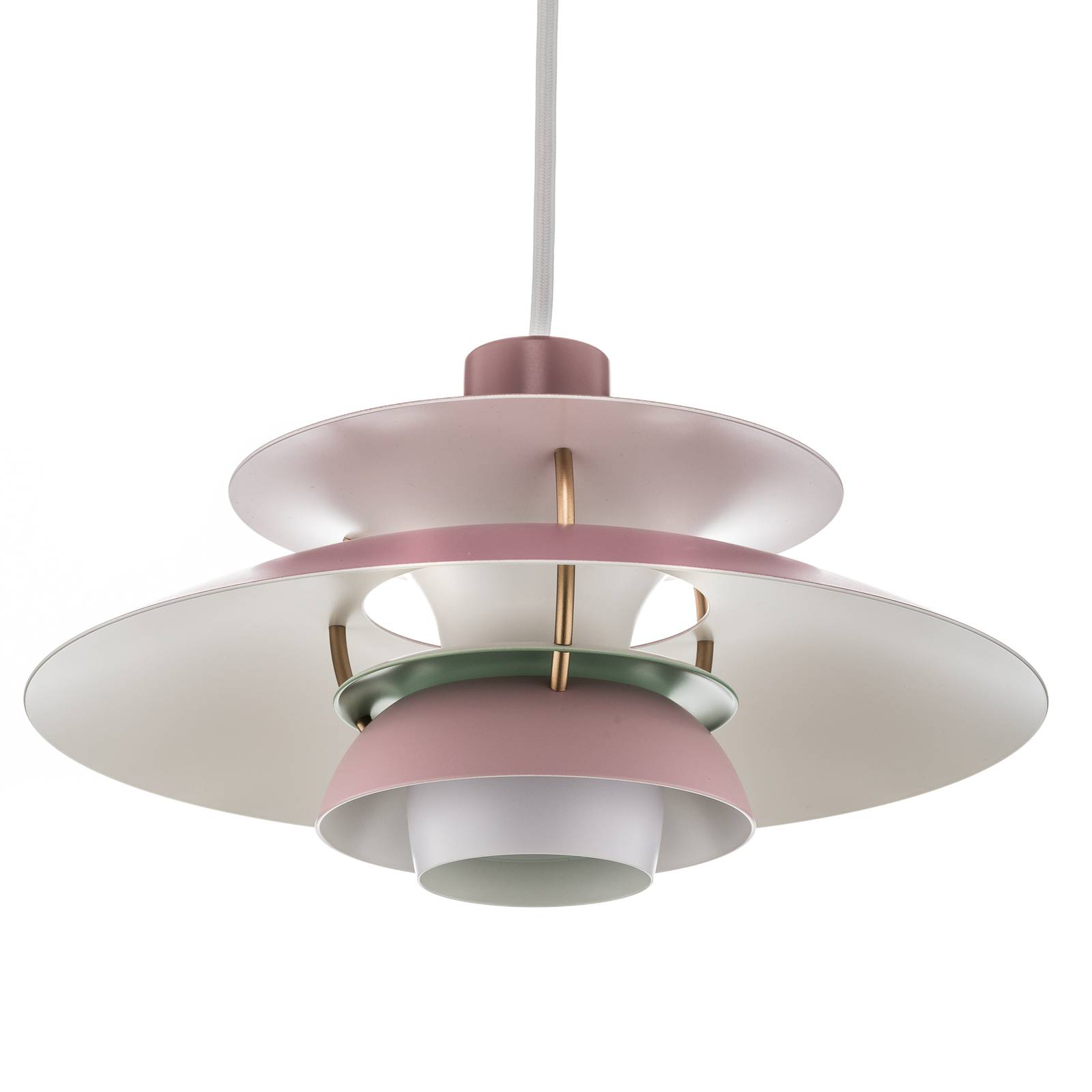 Louis Poulsen PH 5 Mini – lampa wisząca, różowa