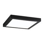 Paulmann Abia LED-paneel 4000K nurgaga 30cm must