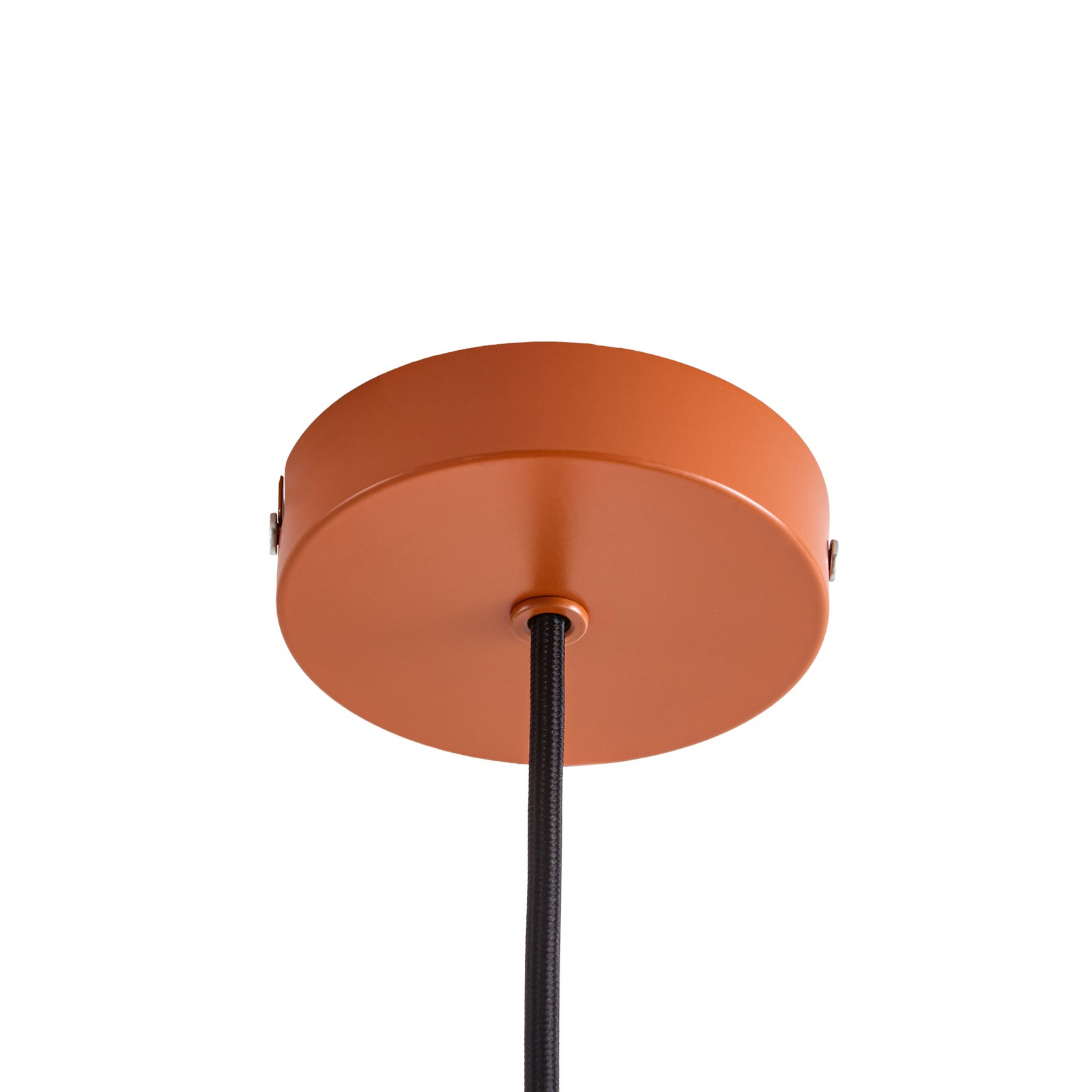 Leilani Hängeleuchte, orange, E27, Ø 35 cm, Glas - Lucande