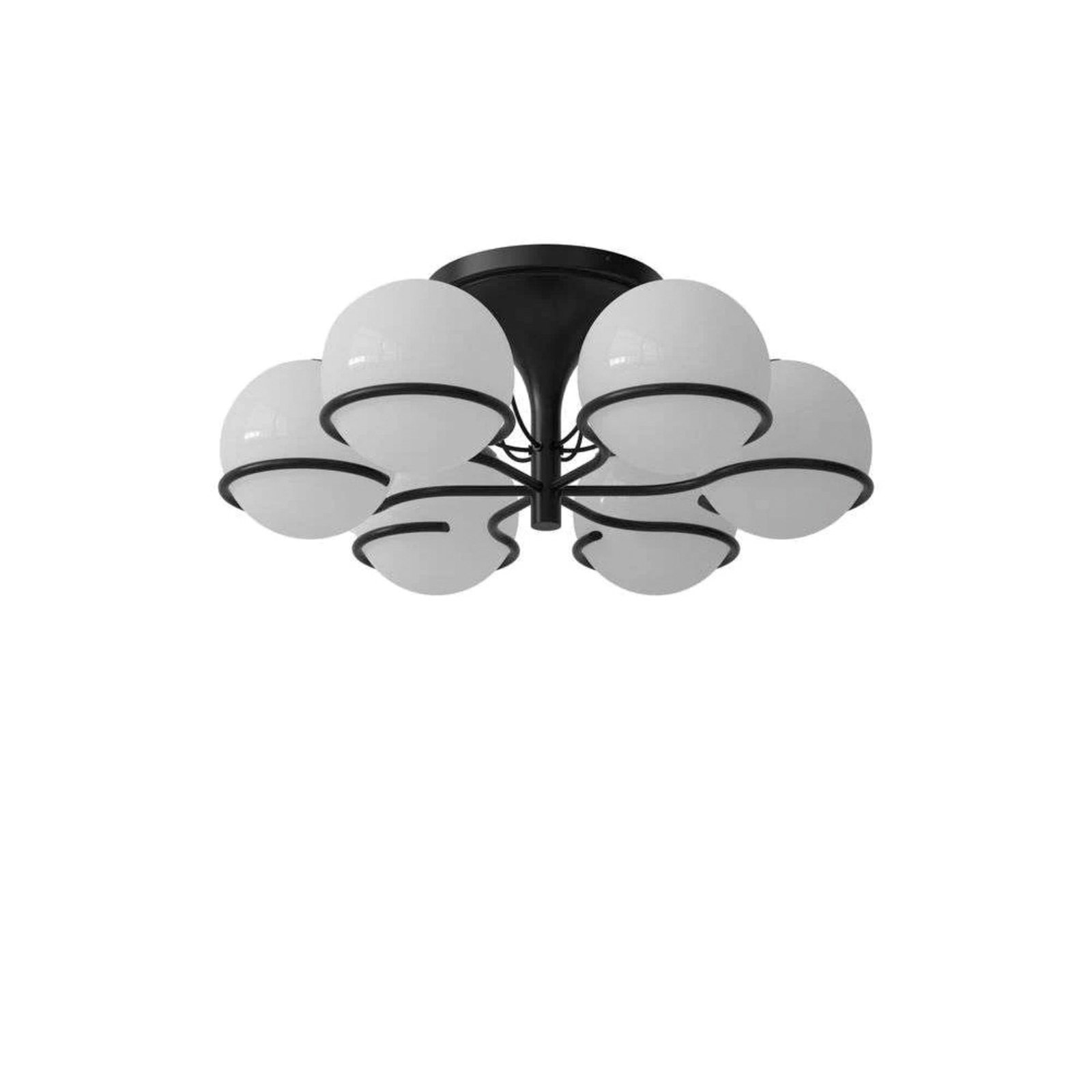 Model 2042/6 Ceiling Lamp Black - Astep