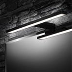 Dun Brilo LED mirror light, IP44, black