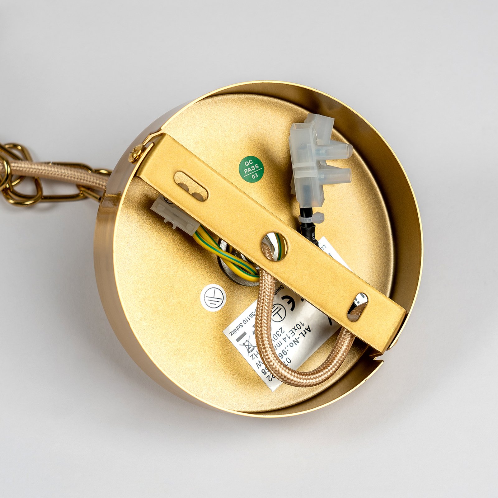 Elanova 10 Lustre Brass - Lindby