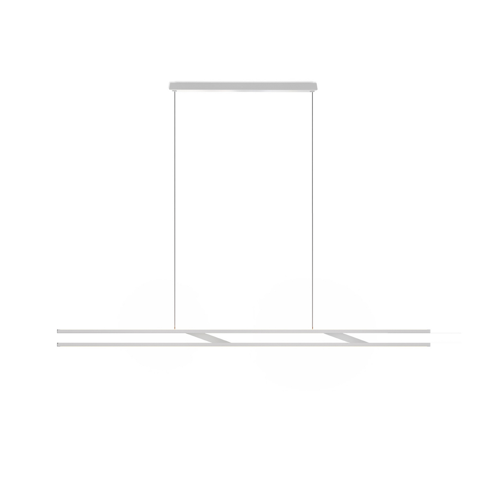 OLIGO LED-Hängelampe Linto FIX, weiß/weiß, Metall, 927, dim