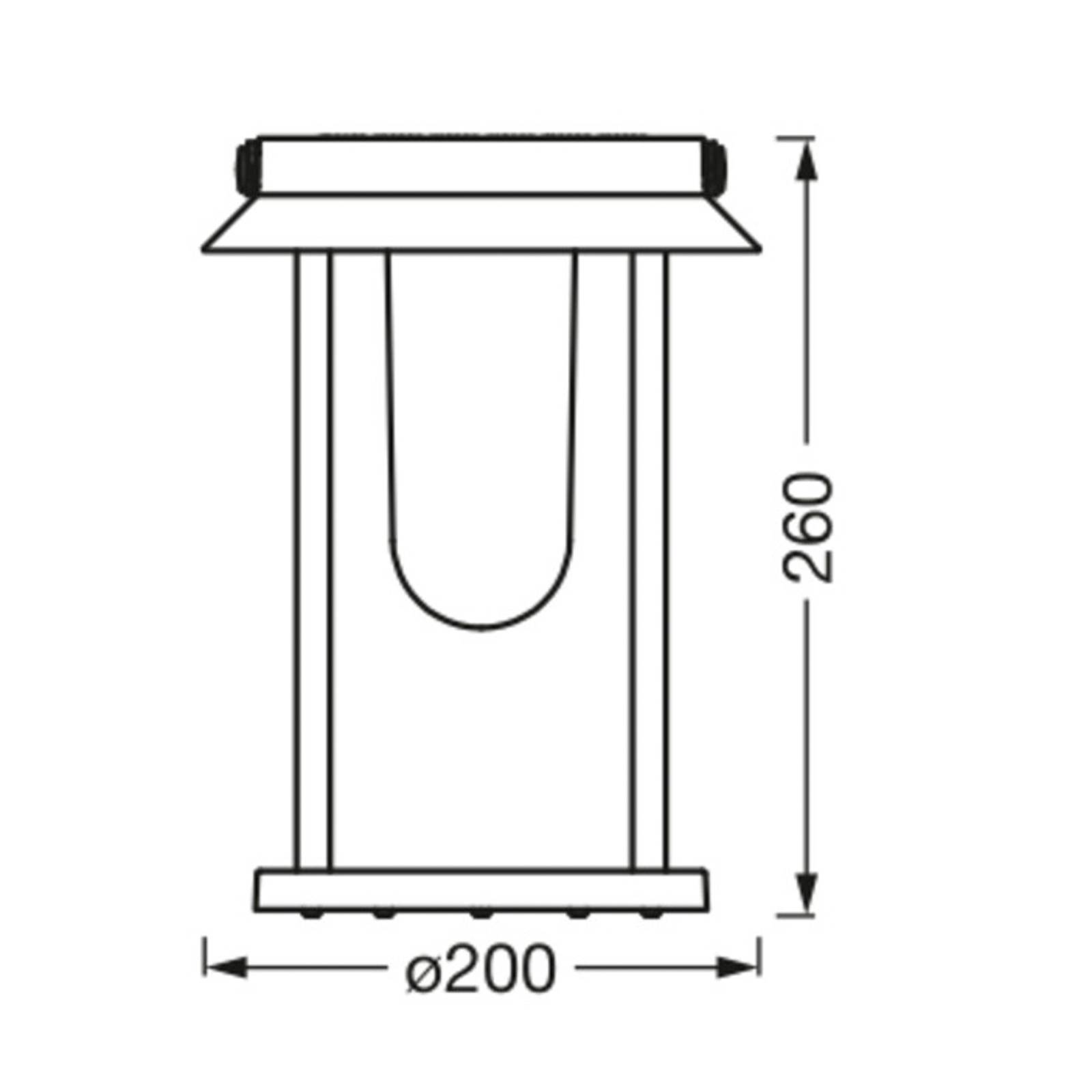 LEDVANCE SMART+ BT Table Lantern Solar multicolor