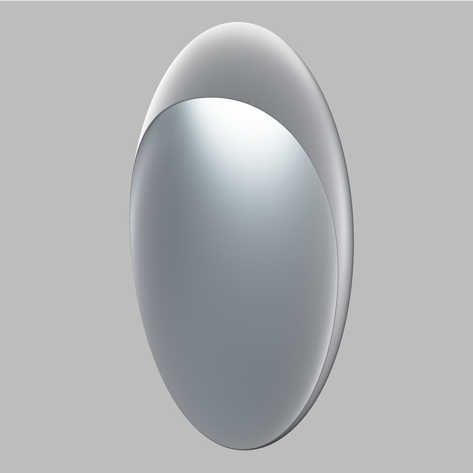 Flindt Seinävalaisin Ø300 3000K Alu Grey - Louis Poulsen