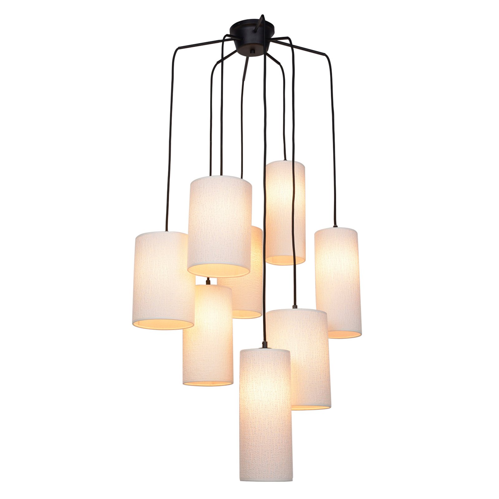 Cosiness Pendellampe achtflammig rund - MARKET SET Cosiness Pendellampe achtflammig rund - MARKET SET