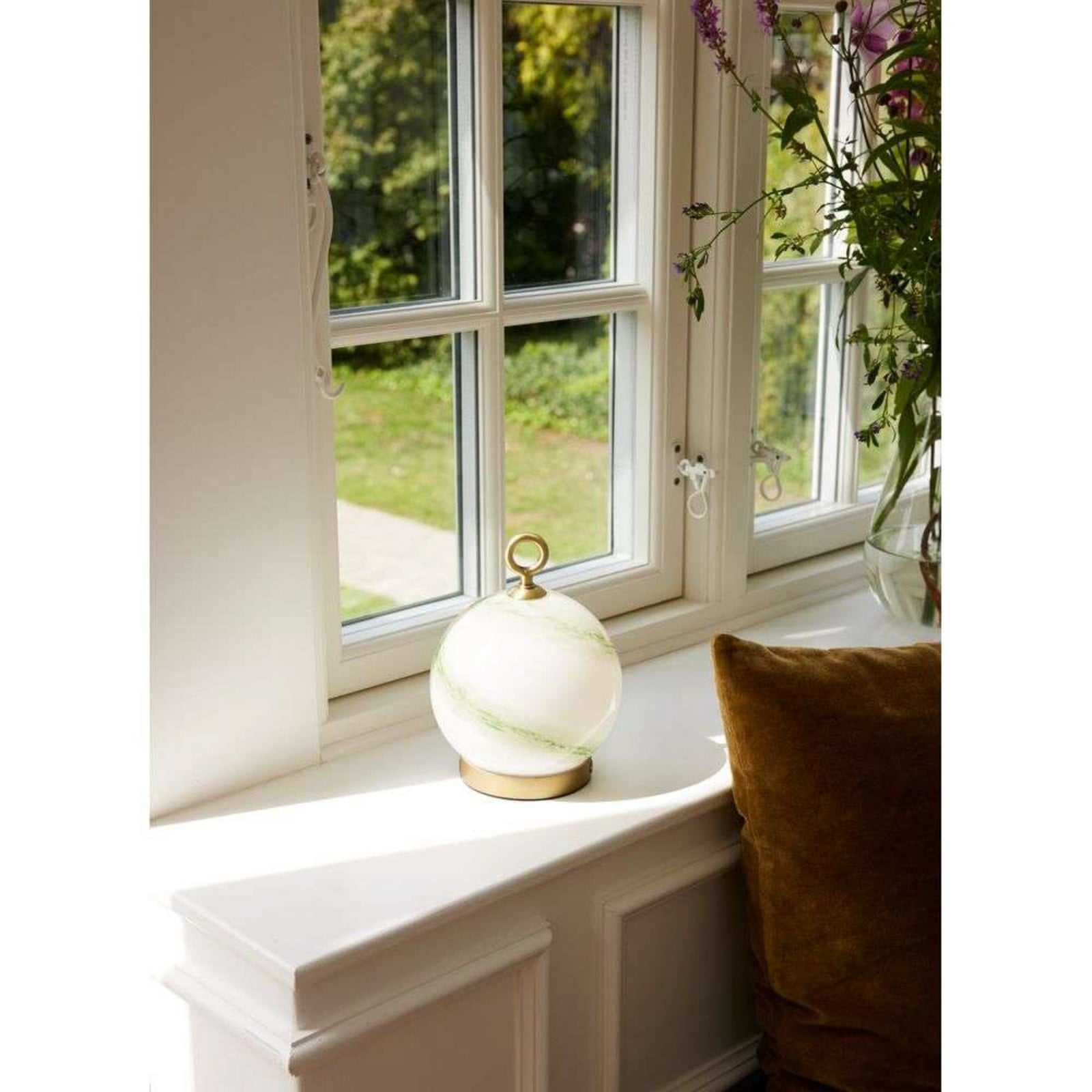 Stockholm Portable Bordlampe Green Halo Design - Stue - Glas billede