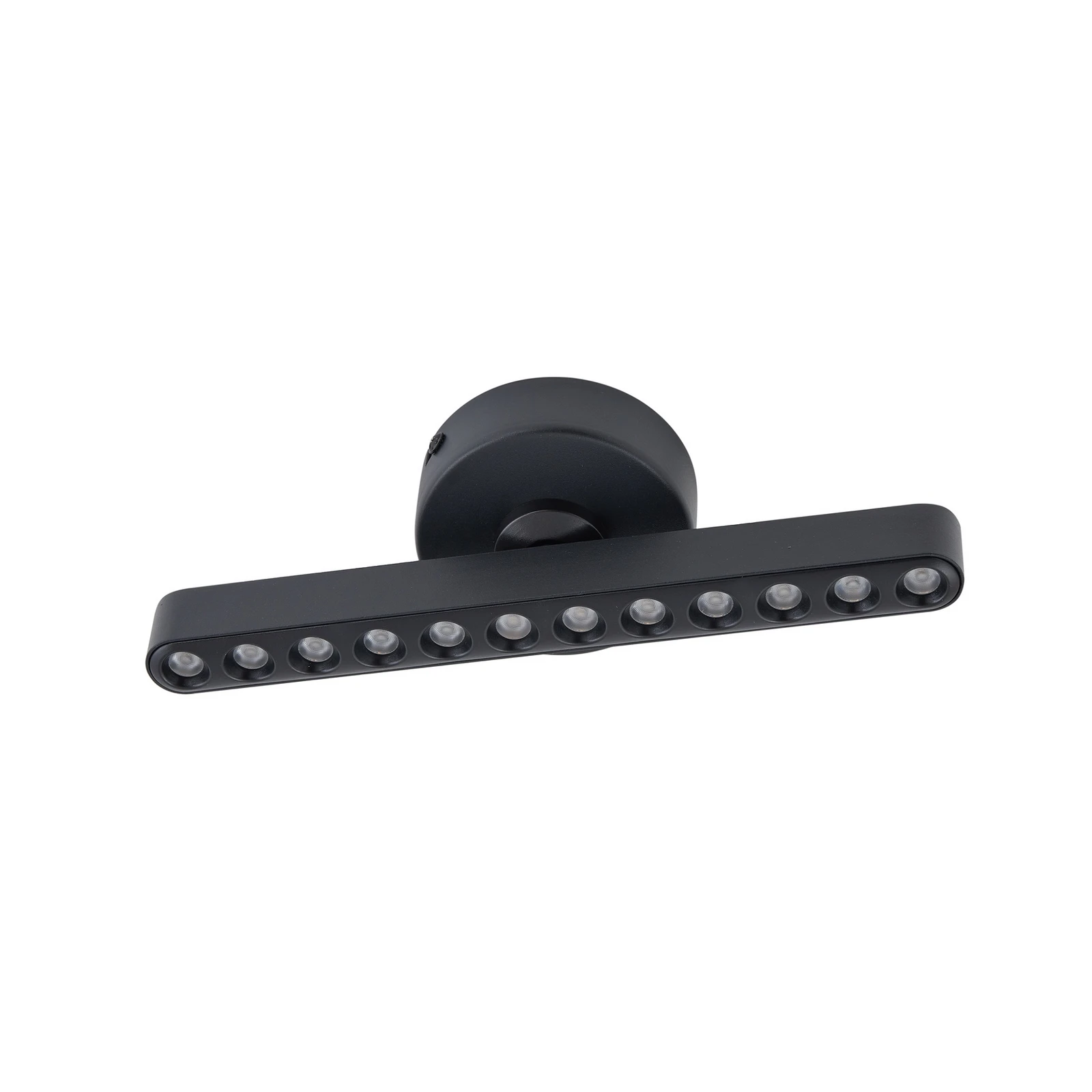 Lindby LED-spotlight Eldrin, sort, 1 lyskilde, lyspunkter
