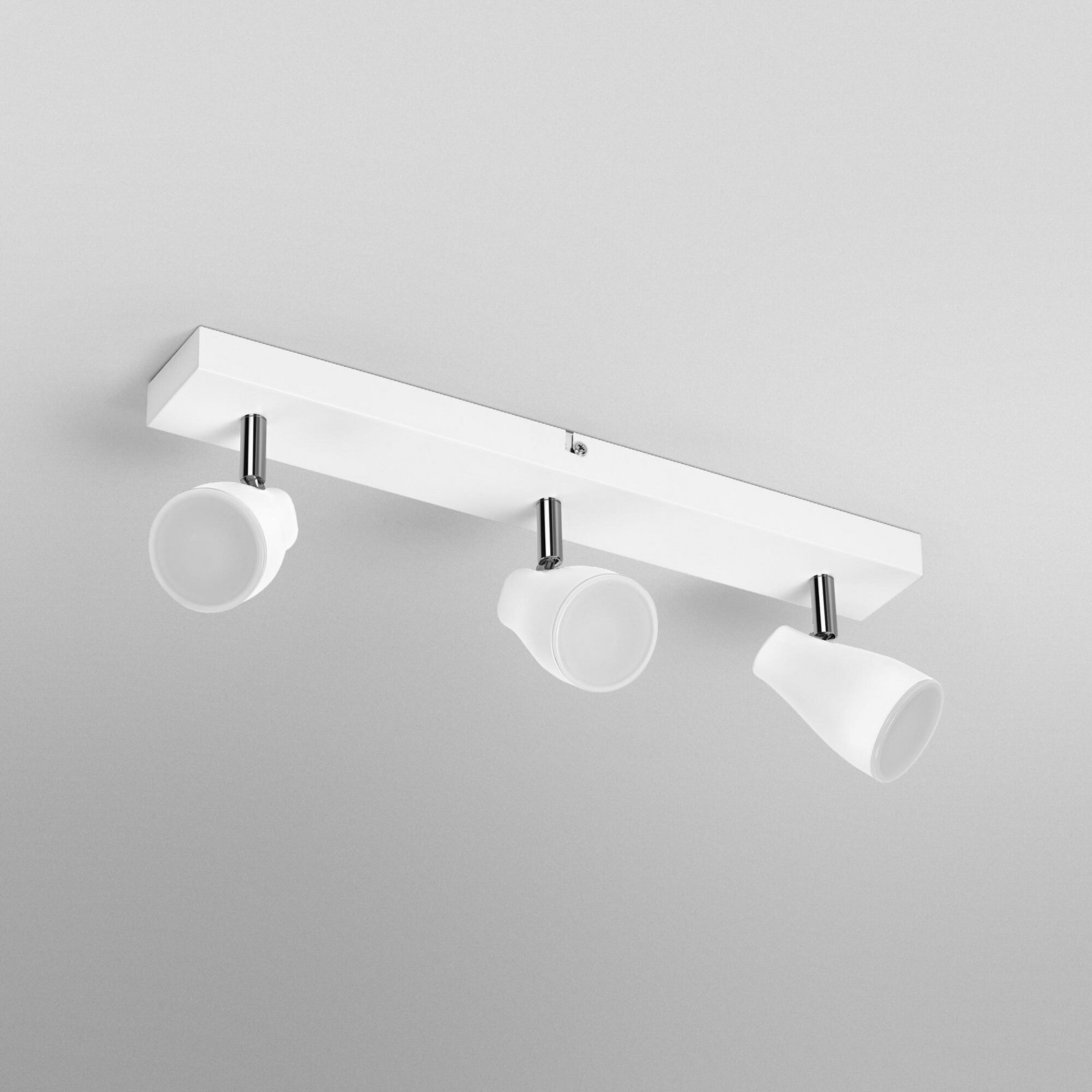 Spot de tavan OSRAM PEAR, alb, 3 becuri, GU10-LED 2.700 K