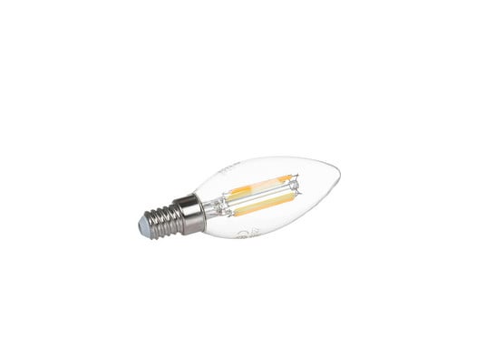 Pære 4,2W Tuya WLAN CCT E14 Clear - Luumr