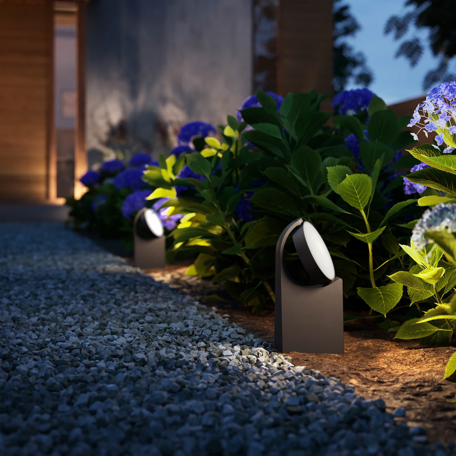 Philips Mimosa lampă LED cu soclu orientabilă - modern - antracit - Metal