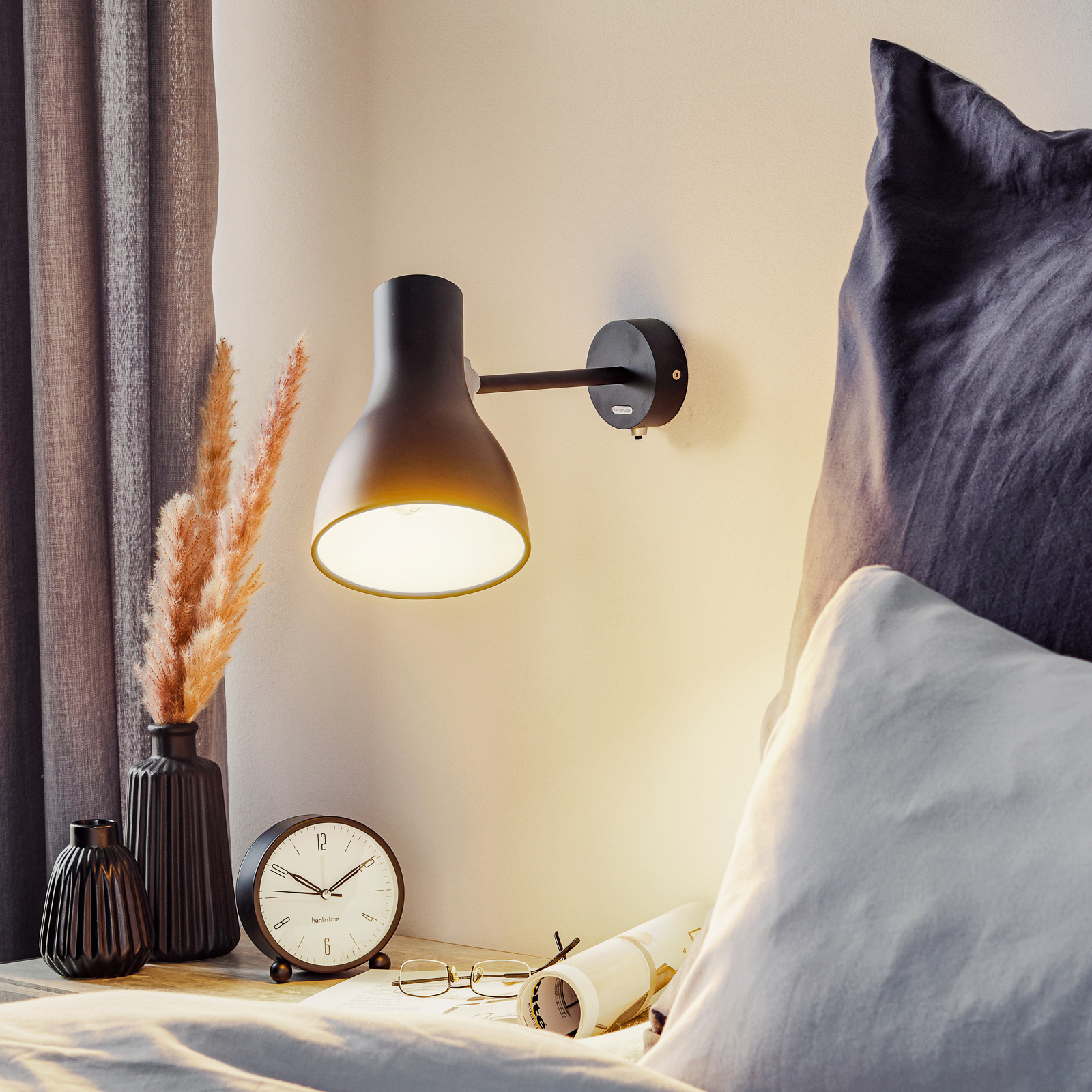 Type 75 Applique murale Jet Black - Anglepoise