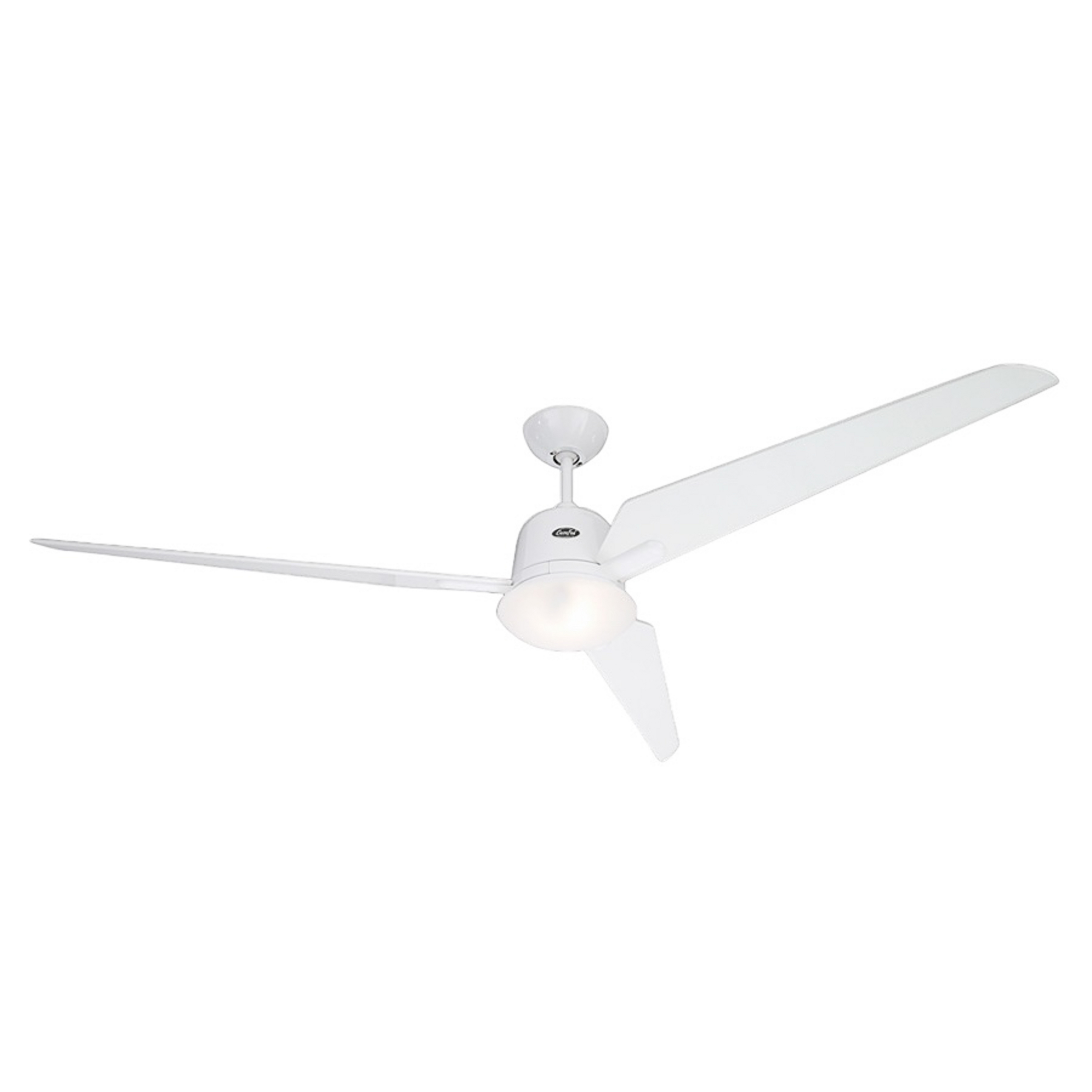 Вентилатор за таван Eco Aviatos, бял, 162 cm