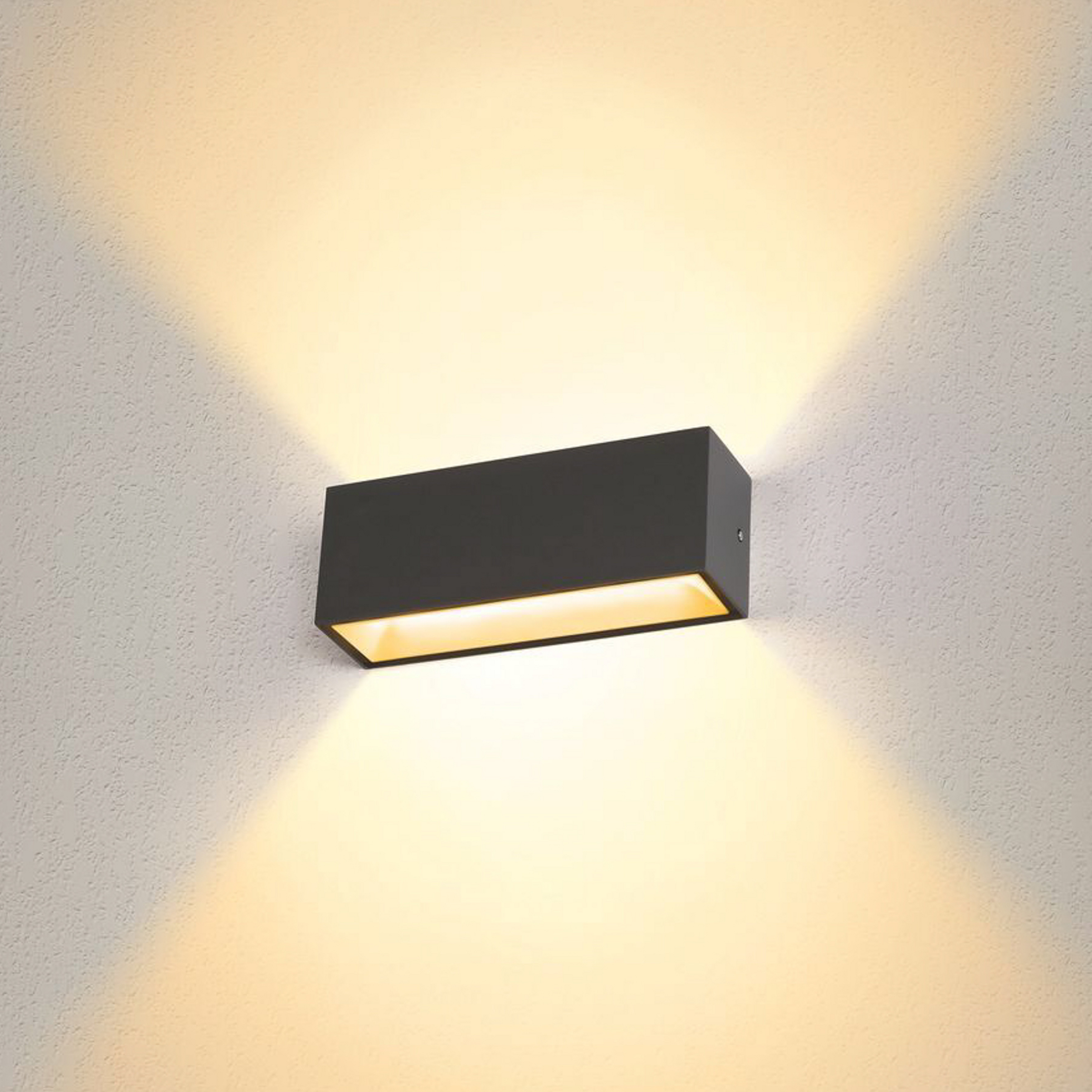 SLV Sitra LED aplique para exterior Up/down 30 antracita