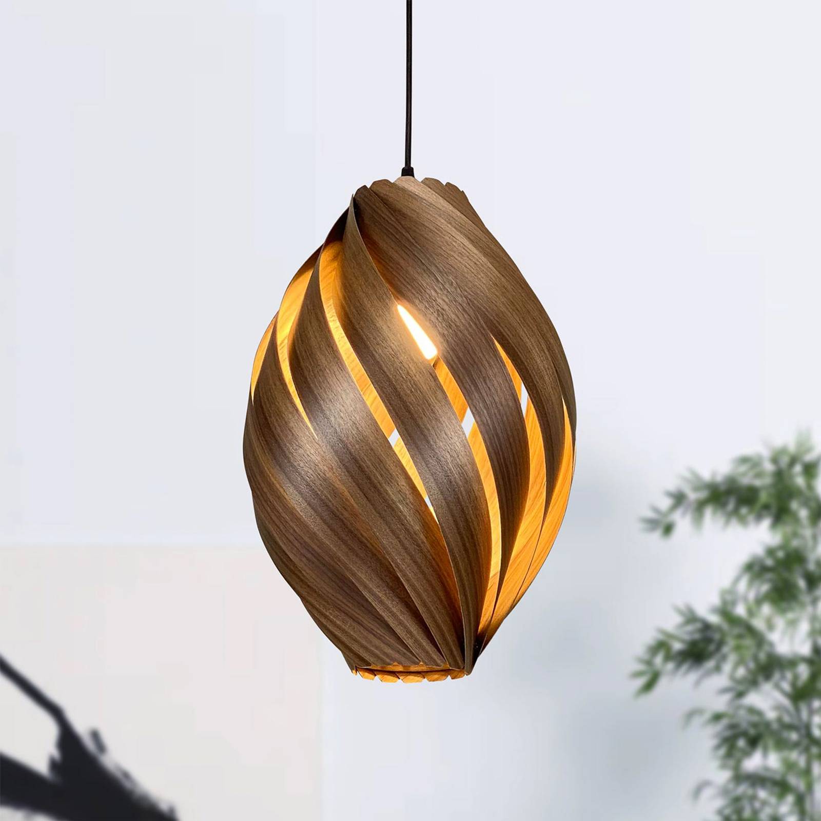 Gofurnit Ardere pendellampa nötträd höjd 45 cm