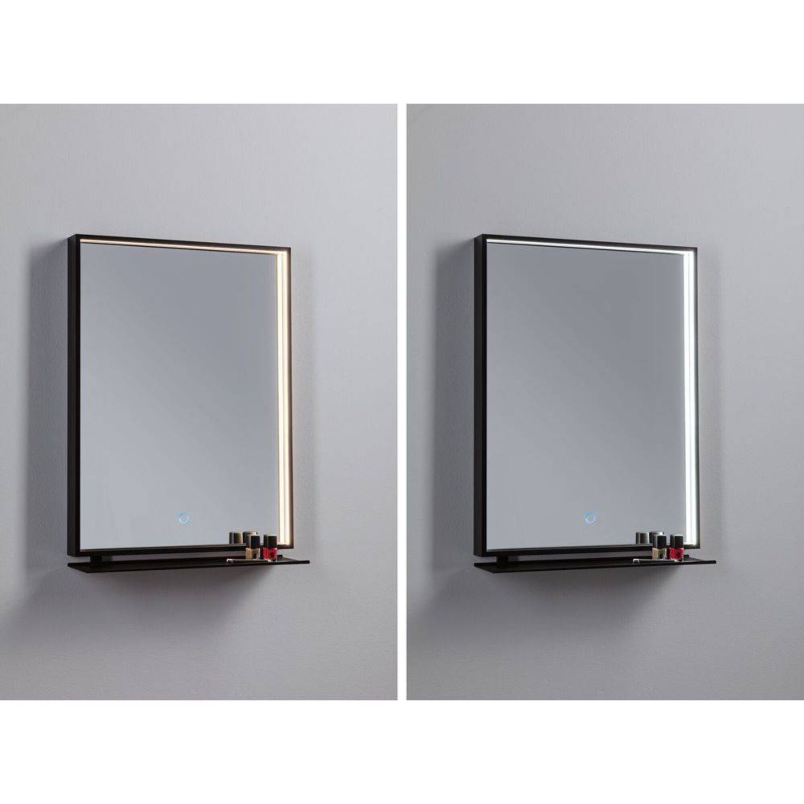 Miro LED Mirror Tunable Bijela IP44 Mat Crna - Paulmann