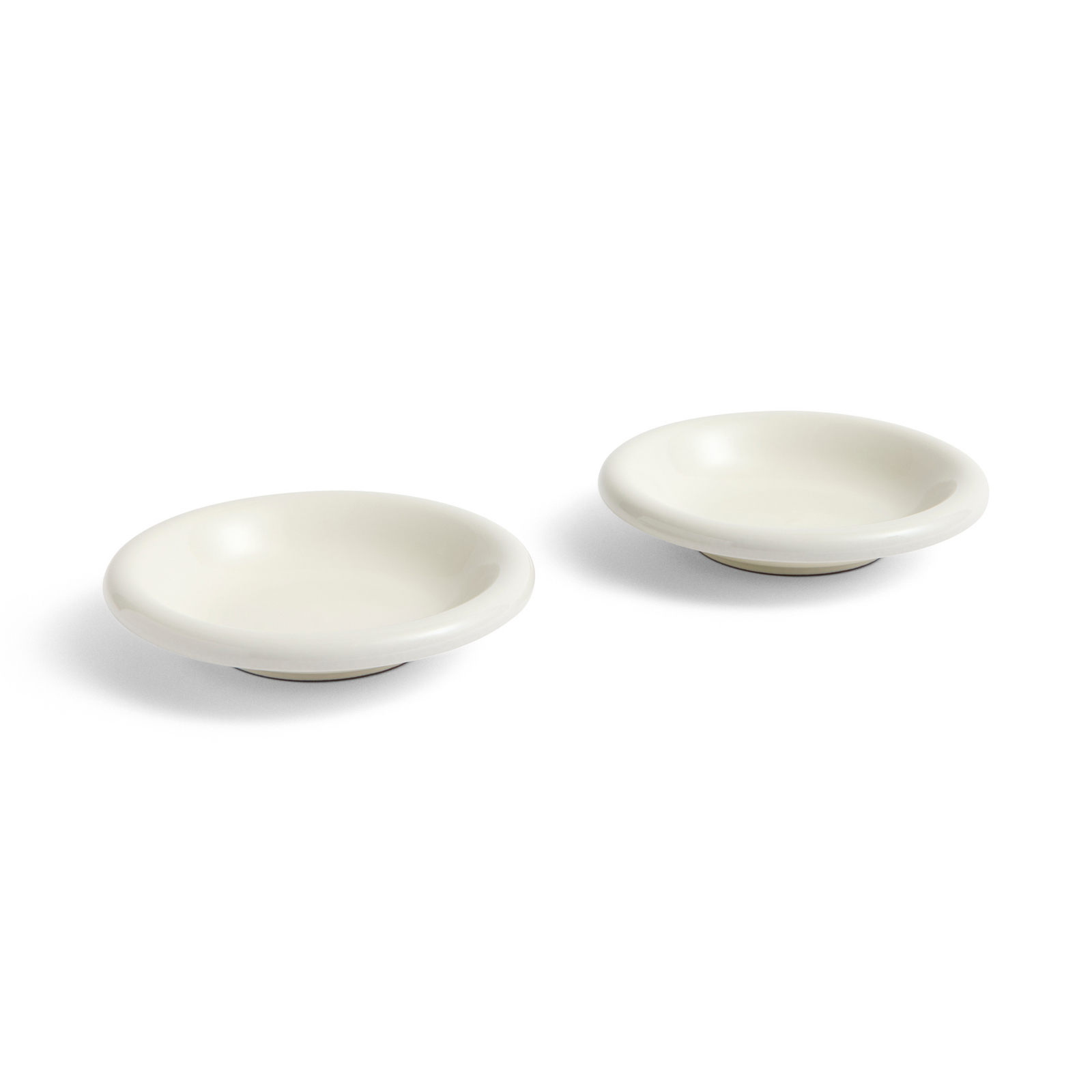 Barro bowl, white, Ø 20 cm, set of 2, terracotta - HAY