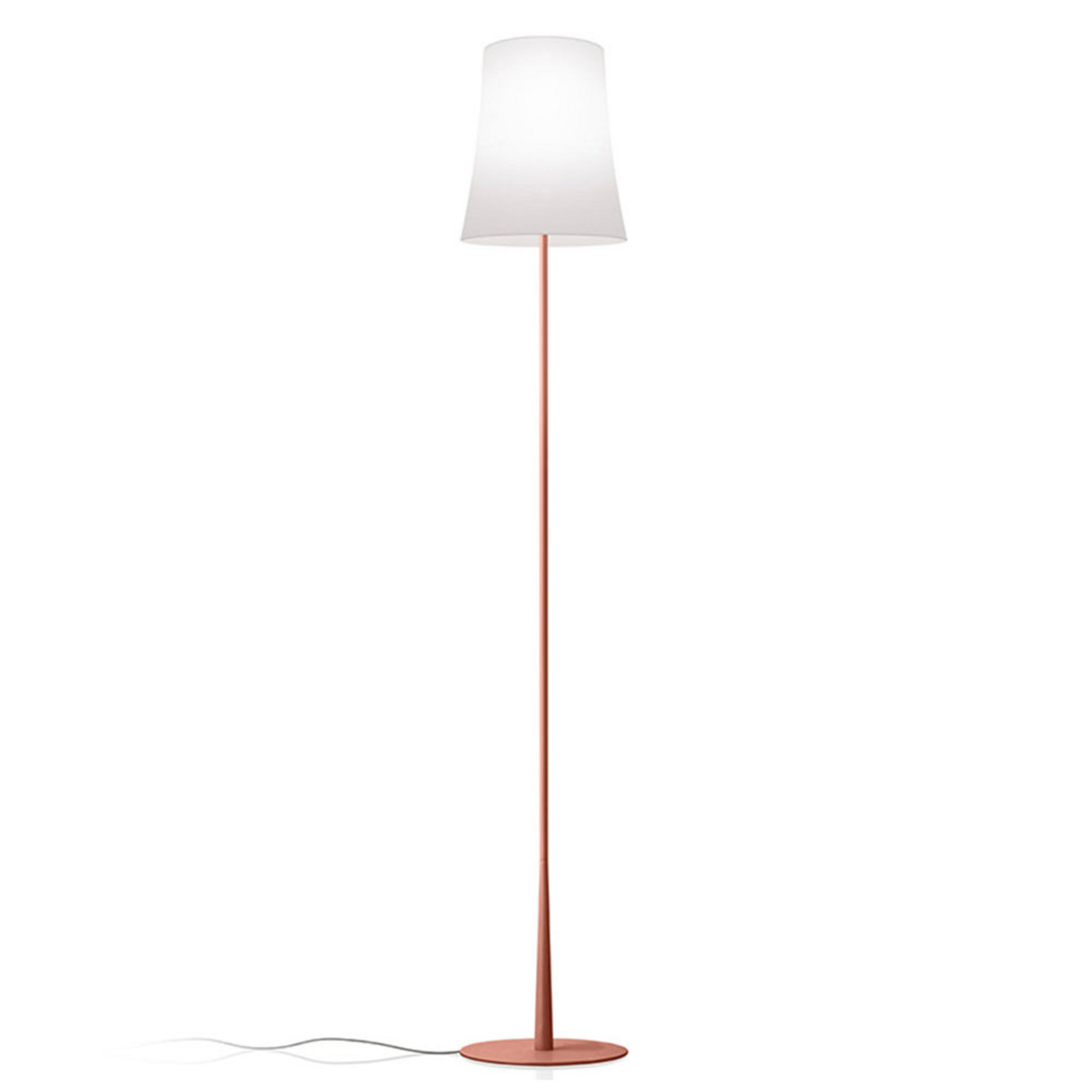 Φωτιστικό δαπέδου Foscarini Birdie Easy τούβλο κόκκινο
