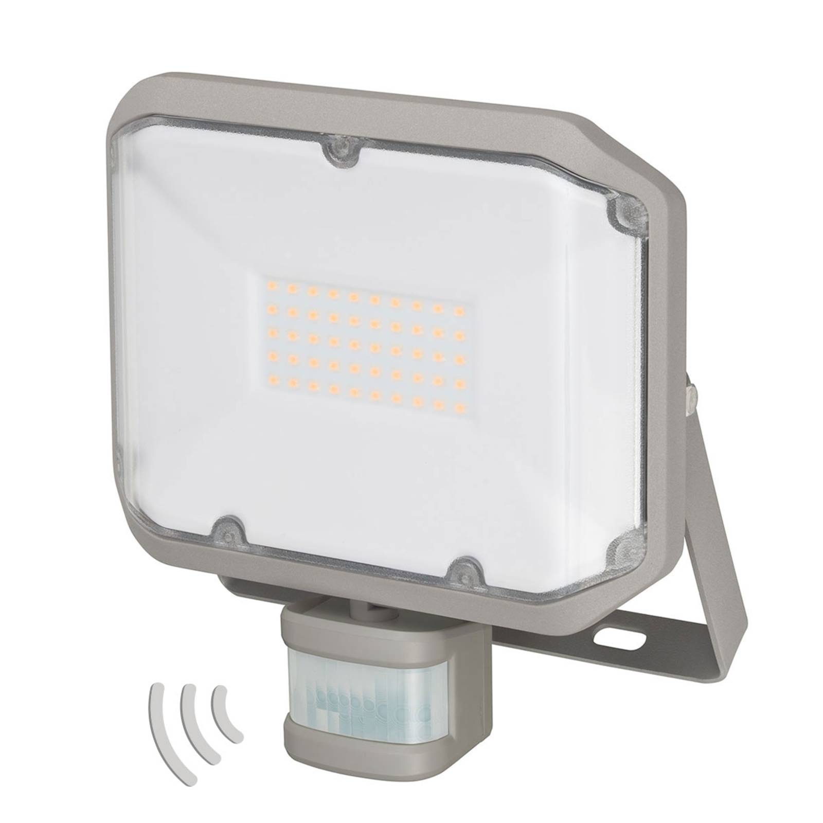 AL LED outdoor spotlight with IR sensor IP44 30 W