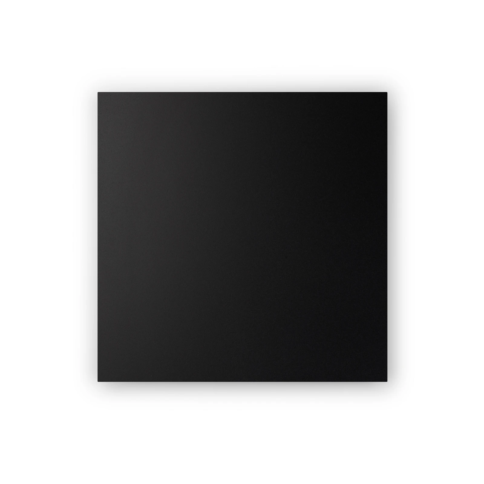LED-seinävalaisin BLADE Q, musta, 44 x 44 cm, metalli, himmennettävä