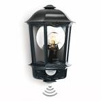 STEINEL L 190 S sensor outdoor wall lamp black