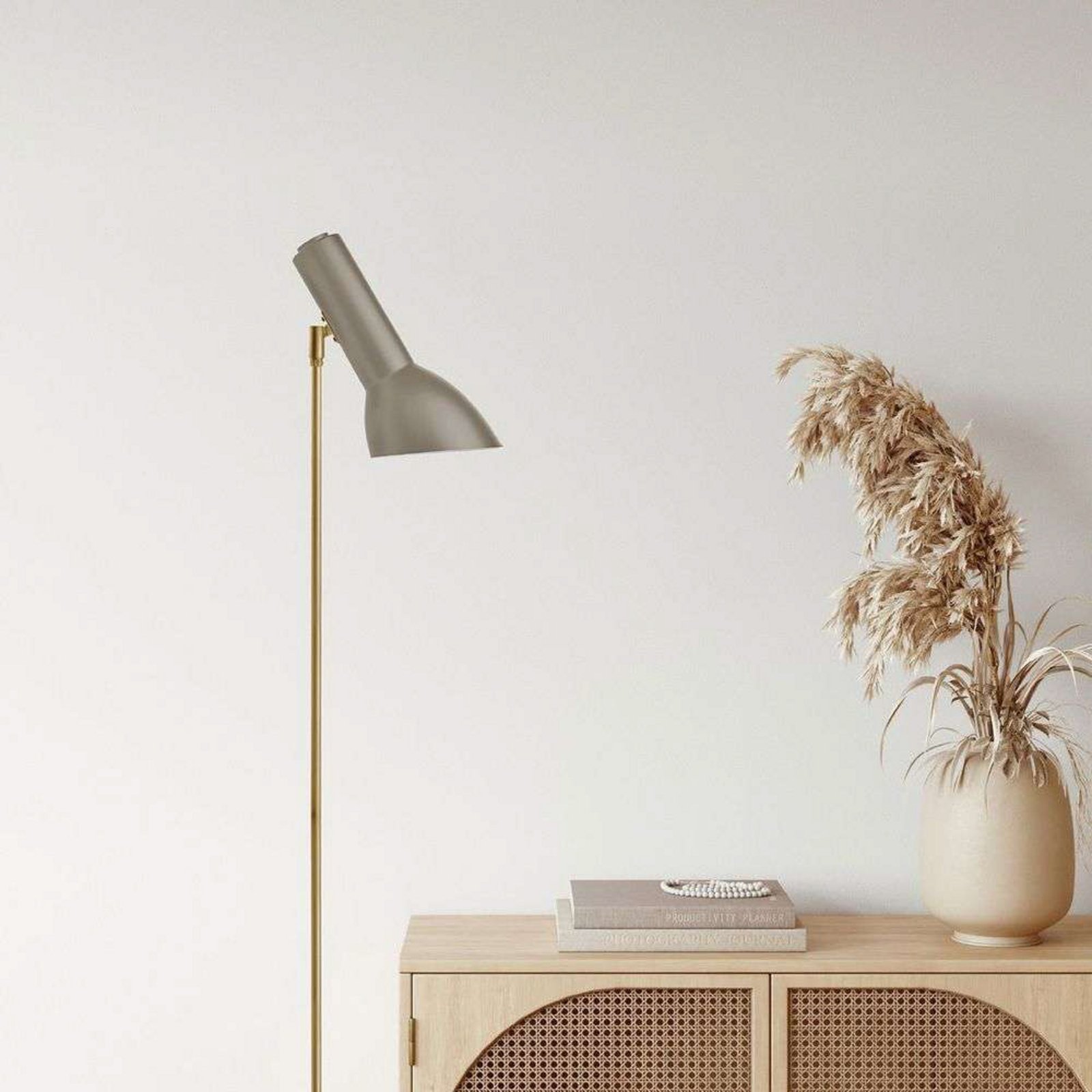 Oblique Lampadar Brass/Sand - CPH Lighting