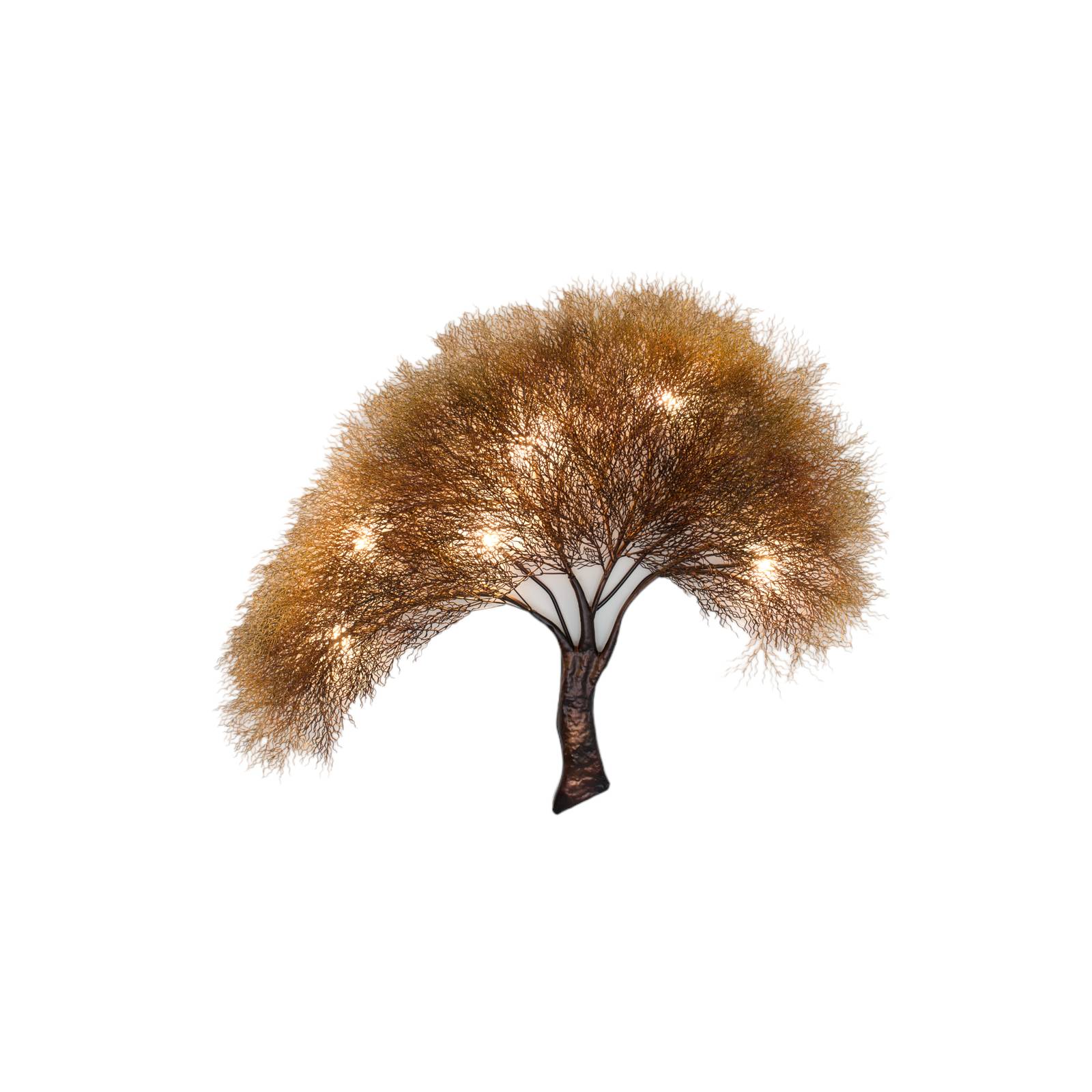Bild von Wandleuchte Acacia im Baumdesign, dimmbar