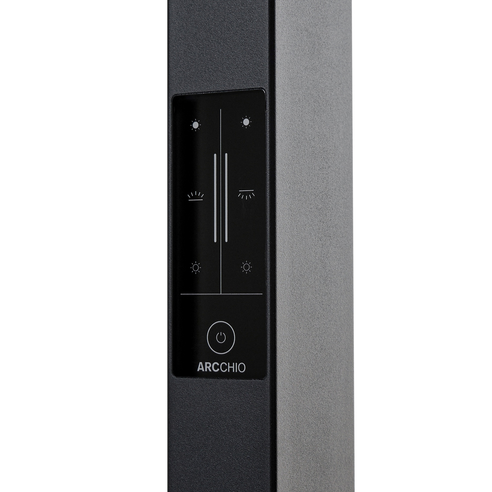 Arcchio LED-Büro-Klemmleuchte Logan schwarz, dimmbar, Sensor Arcchio LED-Büro-Klemmleuchte Logan schwarz, dimmbar, Sensor