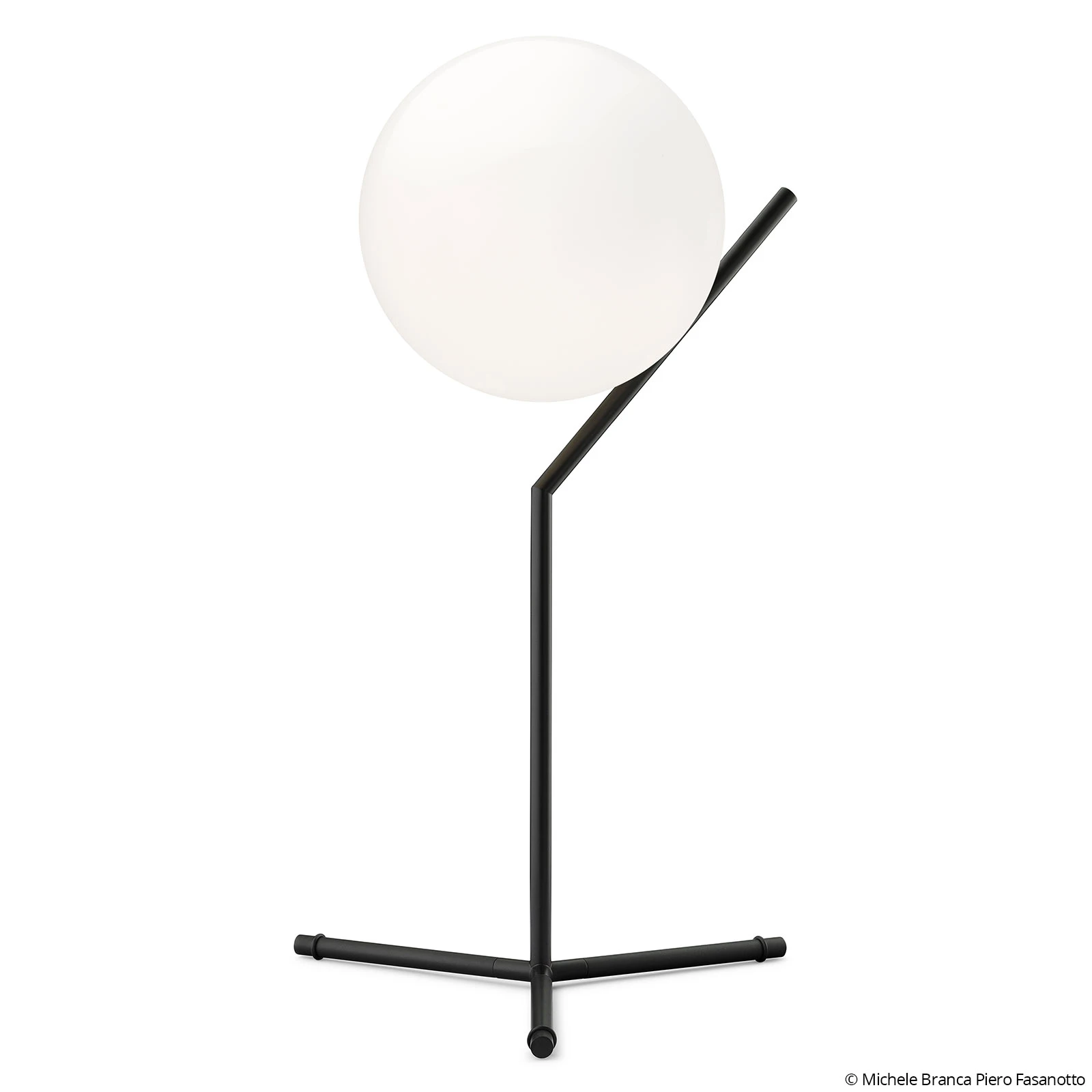 FLOS IC T1 High galda lampa, melna