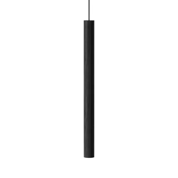 Lampenwelt UMAGE Chimes Tall LED-Pendelleuchte Eiche schwarz