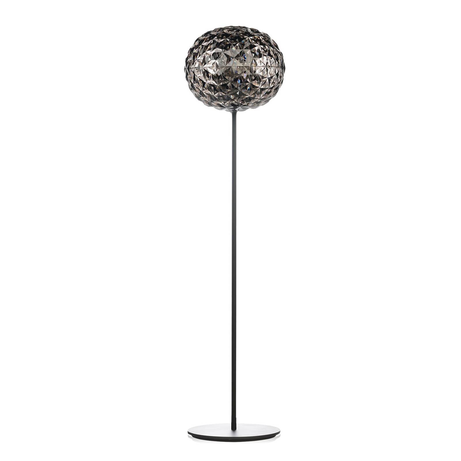 Kartell Planet LED-Stehleuchte 130cm rauchgrau
