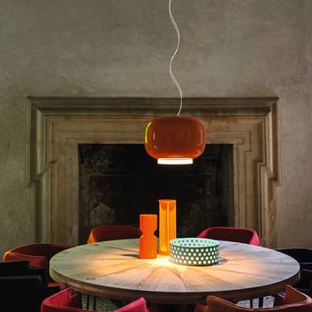 Foscarini MyLight Chouchin 1 colgante LED, naranja