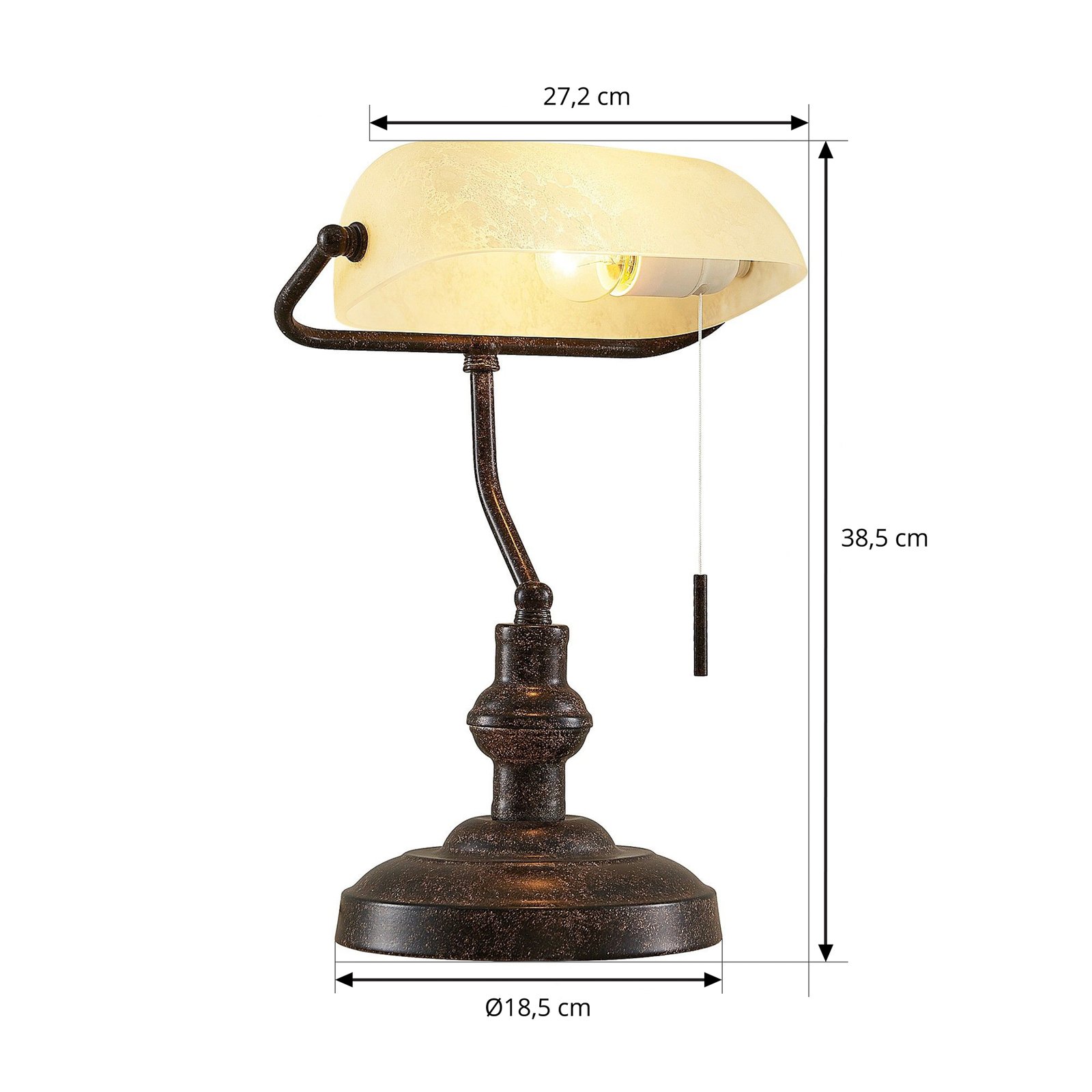 Profina Table Lamp Rust - Lindby