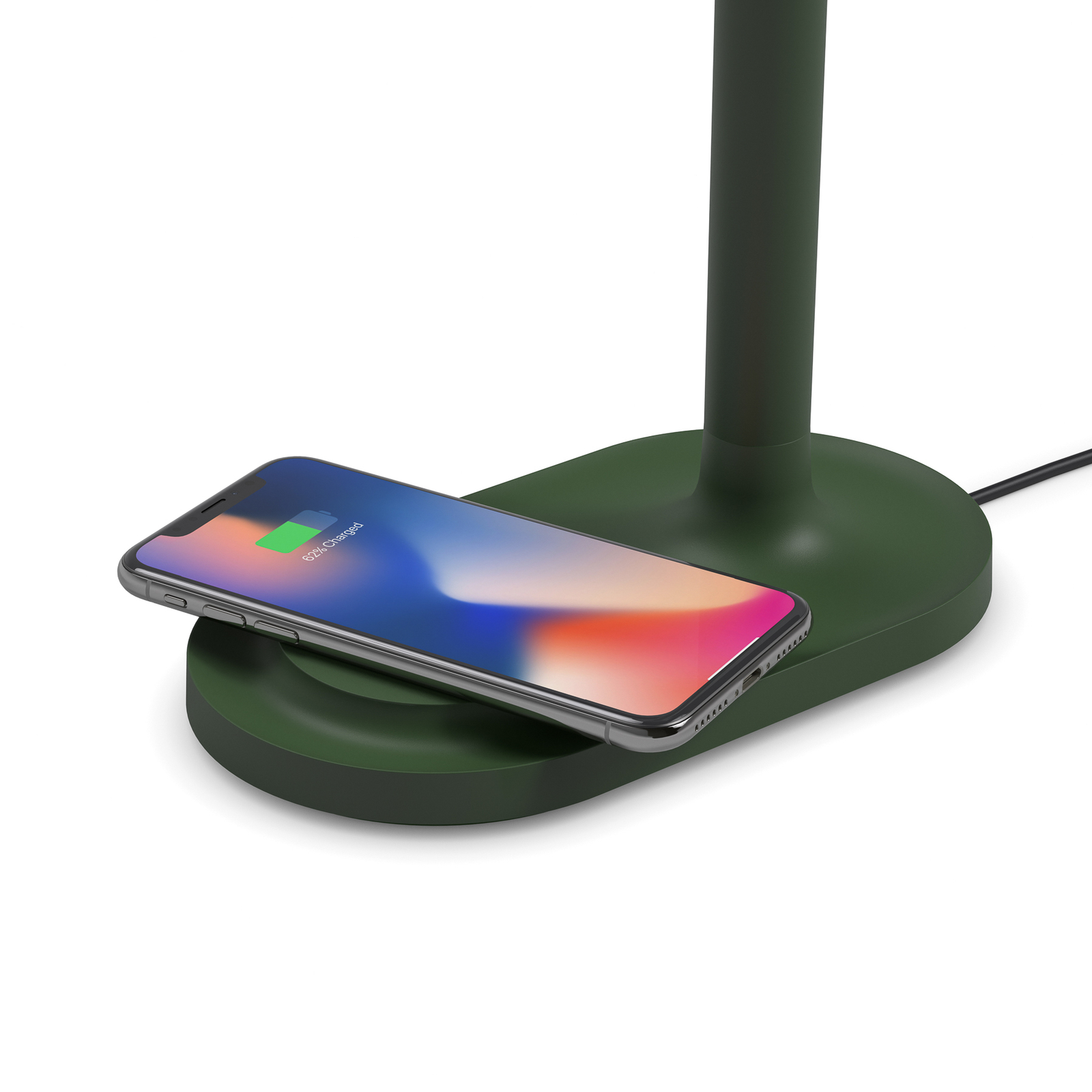 EVA Solo lampe de table LED Emendo, vert, surface de chargement, tactile