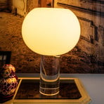 Foscarini Tischleuchte Buds 3, weiß, Glas, Kunststoff, E27