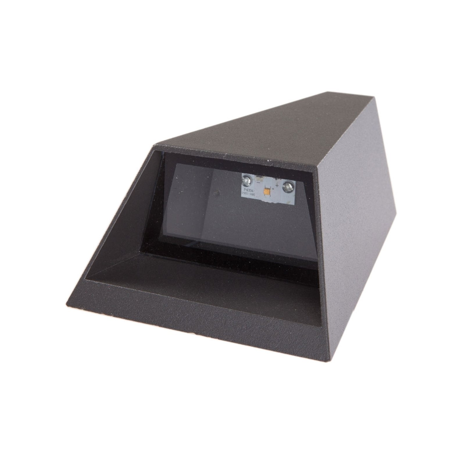 Jendrik Außenwandleuchte Graphite - Lucande