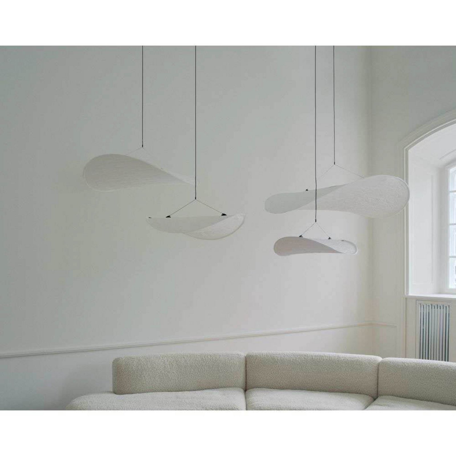 Tense Lampada a Sospensione Ø90 White - New Works