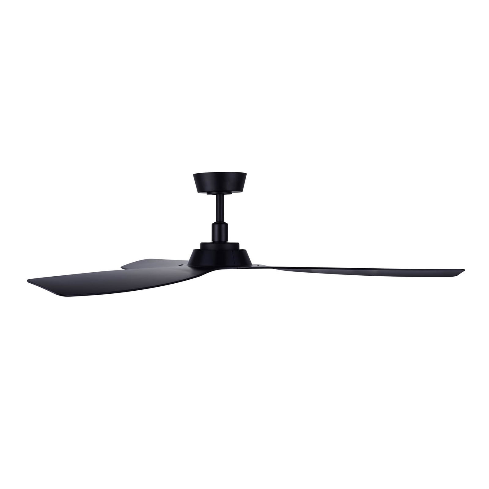 Moto Deckenventilator, schwarz, Ø 132 cm, leise - Beacon
