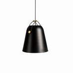 LEDS-C4 Lampă suspendată LED Napa, Ø 18 cm, negru-auriu